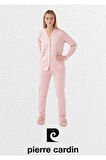 Kadın Pamuklu & Modal Kutulu Uzun Kollu Pijama Takımı L1.PC.7717.001