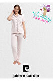 Kadın Pamuklu & Modal Kutulu Kısa Kollu Pijama Takımı L1.PC.7715.001