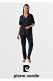 Kadın Pamuklu & Modal Kutulu Kısa Kollu Pijama Takımı L1.PC.7715.001