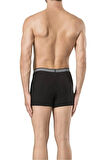 Erkek Likralı Modal Üç Adet Kutulu Siyah Boxer L1.PC.330.12.02