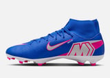 Nike Mercurial Superfly 10 Academy Fg/Mg Erkek Mavi Futbol Krampon FQ1456-446 T-34