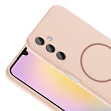 Gpack Samsung Galaxy A15 uyumlu Kılıf Meta Araç Tutucu Özellikli Silikon