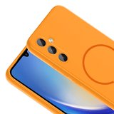 Gpack Samsung Galaxy A34 uyumlu Kılıf Meta Araç Tutucu Özellikli Silikon