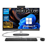 HP Proone 240 G10 i5 1334U 24GB 512GB M.2 SSD B6JD3ES ATL30 23.8" FHD W11Pro Siyah All In One Bilgisayar