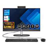 HP Proone 240 G10 i5 1335U 16GB 2TB M.2 SSD A1JZ3ES ATL7 23.8" FHD Fdos Siyah  All In One Bilgisayar