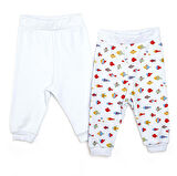 HelloBaby Basic Erkek Bebek  2li Patiksiz Alt