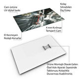 Karışık Duvar Tasarım Cam Tablo - Karisik - Dikey Motif 01-331
