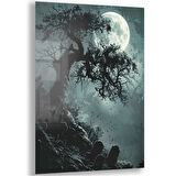 Karışık Duvar Tasarım Cam Tablo - Karisik - Dikey Motif 01-387