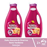Yumoş Renkliler İçin Sıvı Deterjan 2x2520 ml 84 Yıkama 