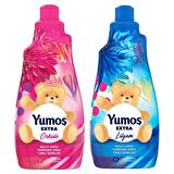 Yumoş Extra Lilyum - Orkide Konsantre 42 Yıkama Yumuşatıcı 1 lt 2'li