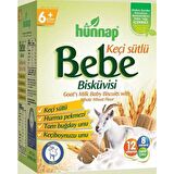 Hünnap Keçi Sütlü Bebek Bisküvisi 400 Gr x 12 Adet