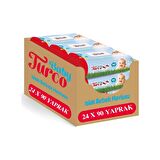 Baby Turco Islak Mendil Havlu 90 Yaprak x 24 Adet