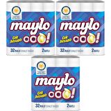Maylo Tuvalet Kağıdı 2 Katlı 96 Rulo (32 Li x 3 Adet)