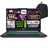 Msı Cyborg 15 Intel Core I7 13620H 32GB 4tb SSD RTX4050 6gb Windows 11 Home 15.6" Fhd 144Hz Taşınabilir Bilgisayar A13VE1479XTRWH08 + Zetta Çanta