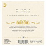 DAddario EJ97 Bouzouki Greek Nickel Takım Tel Buzuki Teli