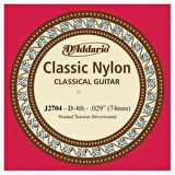 D'Addario Classic Nylon Normal Tension Silverwound Re - J2704 Klasik Gitar Tek Tel (Sarımlı)