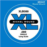 D'Addario Nickel Wound Single Long Scale .80 - XLB080 Bas Gitar Tek Tel