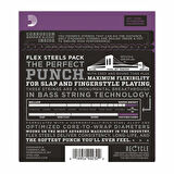 D'Addario EFX170-6 FlexSteels 6-String Bass, Light, 32-130, Long Scale Takım Tel 6 Telli Bas Gitar Teli 032-130