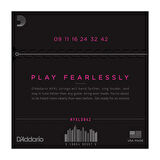 D'Addario NYXL0942 Nickel Wound, Super Light, 09-42 Takım Tel Elektro Gitar Teli 009-42