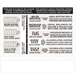 D'Addario EJ62 80/20 Bronze Mandolin Strings, Light Takım Tel Mandolin Teli 10-34
