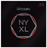 D'Addario NYXL1052 Nickel Wound Electric Guitar Strings, Light Top / Heavy Bottom, 10-52 Takım Tel Elektro Gitar Teli 010-052