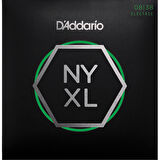D'Addario NYXL0838 Nickel Wound, Extra Super Light, 08-38 Takım Tel Elektro Gitar Teli 008-038