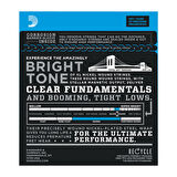 D'Addario EXL220-5 Nickel Wound 5-String Bass, Super Light, 40-125, Long Scale Takım Tel 5 Telli Bas Gitar Teli 040-125