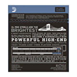 D'Addario EPS170-5SL ProSteels 5-String Bass, Light, 45-130, Super Long Scale Takım Tel 5 Telli Bas Gitar Teli 045-130
