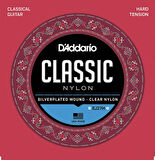 D'Addario EJ27H Student Nylon, Hard Tension Takım tel Klasik gitar teli