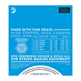 D'Addario EXL116 Nickel Wound, Medium Top/Heavy Bottom, 11-52 Takım Tel Elektro Gitar Teli 011-052