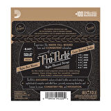 D'Addario EJ47 80/20 Bronze Pro-Arté Nylon, Normal Tension Takım Tel Klasik Gitar Teli
