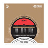 D'Addario EJ47 80/20 Bronze Pro-Arté Nylon, Normal Tension Takım Tel Klasik Gitar Teli