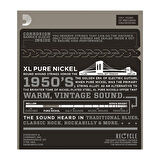 D'Addario EPN110 Pure Nickel, Regular Light, 10-45 Takım Tel Elektro Gitar Teli 010-045
