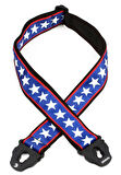 Planet Waves Planet Lock Straps Stars/Stripes - 50PLA10 Kilitli Gitar Askısı