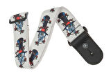 Planet Waves Al McWhite Surf Collection 50S04 - Stoked Skull Gitar Askısı