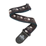 Planet Waves Alchemy Gothic Collection Straps 50AL01 - Muted Skulls Gitar Askısı