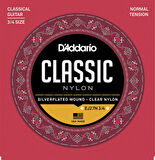 D'Addario EJ27N 3/4 Student Nylon Fractional, Normal Tension Takım Tel 3/4 Klasik Gitar Teli