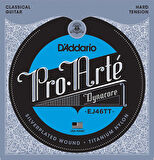 D'Addario EJ46TT Pro-Arté Dynacore, Titanium Trebles, Hard Tension Takım Tel Klasik Gitar Teli