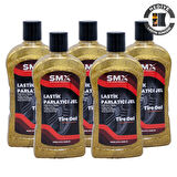 Simli Jel Lastik Parlatıcı 500 Ml + Sünger Hediye 5 Al 3 Öde