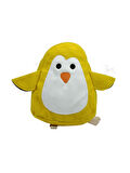 SİA ÇANTA PENGUEN POLAR KUMAŞ FERMUARLI YIKANABİLİR ŞIK ÇOCUK ÇANTASI