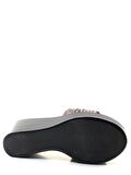 TH21 Kadın 10 cm Platform Dolgu Topuklu Terlik