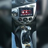 Ford Focus 1  3M 1.Kalite bant, Torpido Gümüş Gri Maun Kaplama,Konsol Kaplama (Gümüş Gri)