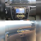 Volkswagen Passat B5 uyumlu Parlak Siyah, Full Set Torpido Konsol Maun Kaplama (Pianoblack)