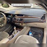 Renault Laguna 3 Özel Kalıp Koyu Meşe Full Set Torpido Maun Kaplama,Konsol Kaplama (Koyu Meşe)