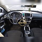 Opel Insignia Gümüş Gri Full Set Torpido Konsol Maun Kaplama (Gümüş Gri)