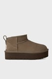 Ugg Hakiki Deri Süet Bot Kadın BOT 1157791K TOPRAK