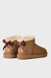 Ugg W Ultra Mini Bailey Bow Fiyonk Detaylı Süet Bot Kadın BOT 1185491 TABA