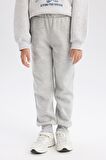 DeFacto Kız Çocuk Basic Düz Kalın Jogger Eşofman Altı D7009A824WNGR93