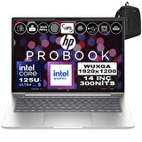 Hp Probook 440 G11 Intel Core Ultra 5 125U Ddr5 80GB 512GB SSD Intel® Aı Boost 14" Wuxga IPS Freedos Taşınabilir Bilgisayar A22ZCEAF26 + Zetta Çanta