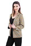 ALEXANDERGARDI EKOSE DESENLI REGULAR FIT CEKET, BEJ (19BYN364 00)